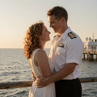 Happy military couple Olivia & James (US Navy) from Norfolk, Virginia